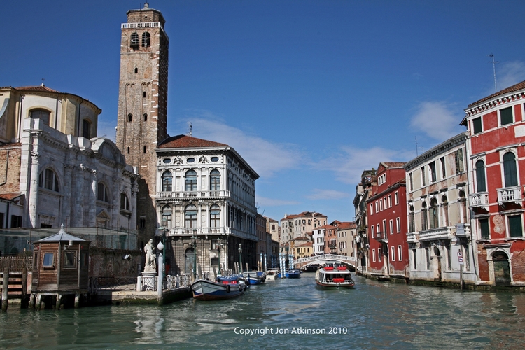 Canal Scene, Venice, Italy 